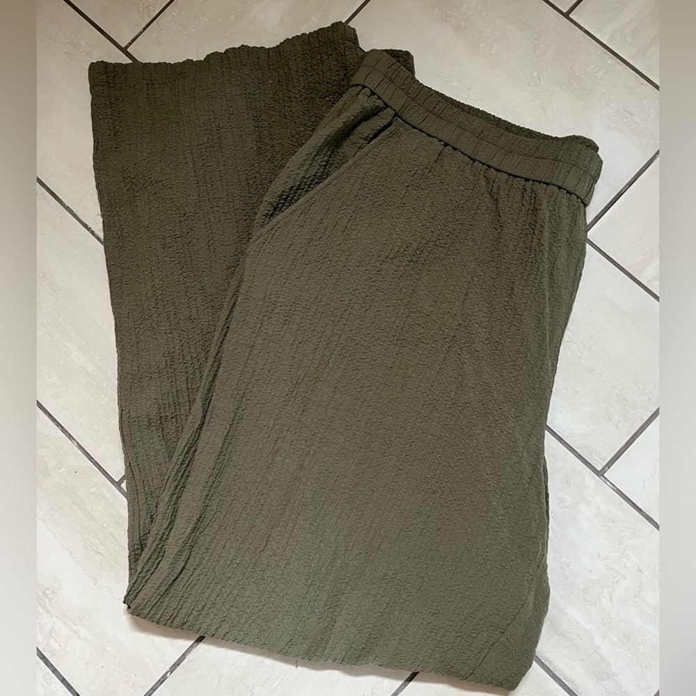 Gauze/linen flowy pants